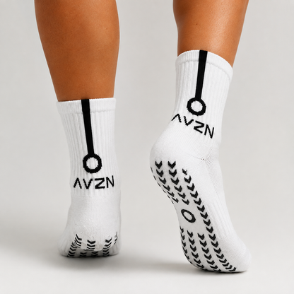 AVZN Elite Grips - First in Australia with Heel Grip Technology | Anti-Blister Grip Socks