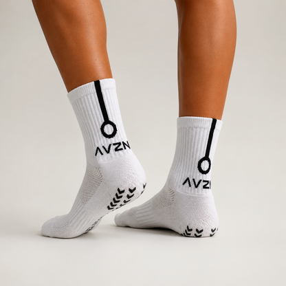 AVZN Elite Grips - First in Australia with Heel Grip Technology | Anti-Blister Grip Socks