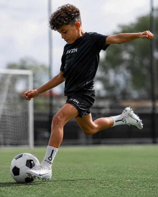 AVZN Kids Pro Grips - Premium Non-Slip Grip Socks for Young Athletes