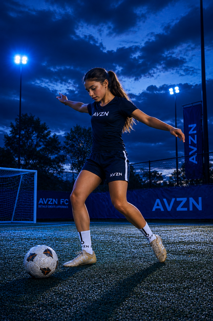AVZN Kids Pro Grips - Premium Non-Slip Grip Socks for Young Athletes