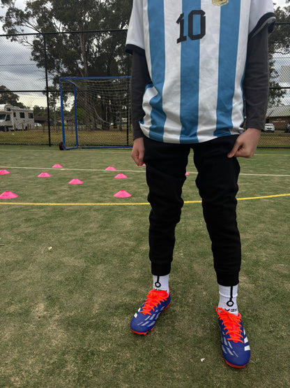 AVZN Kids Pro Grips - Premium Non-Slip Grip Socks for Young Athletes